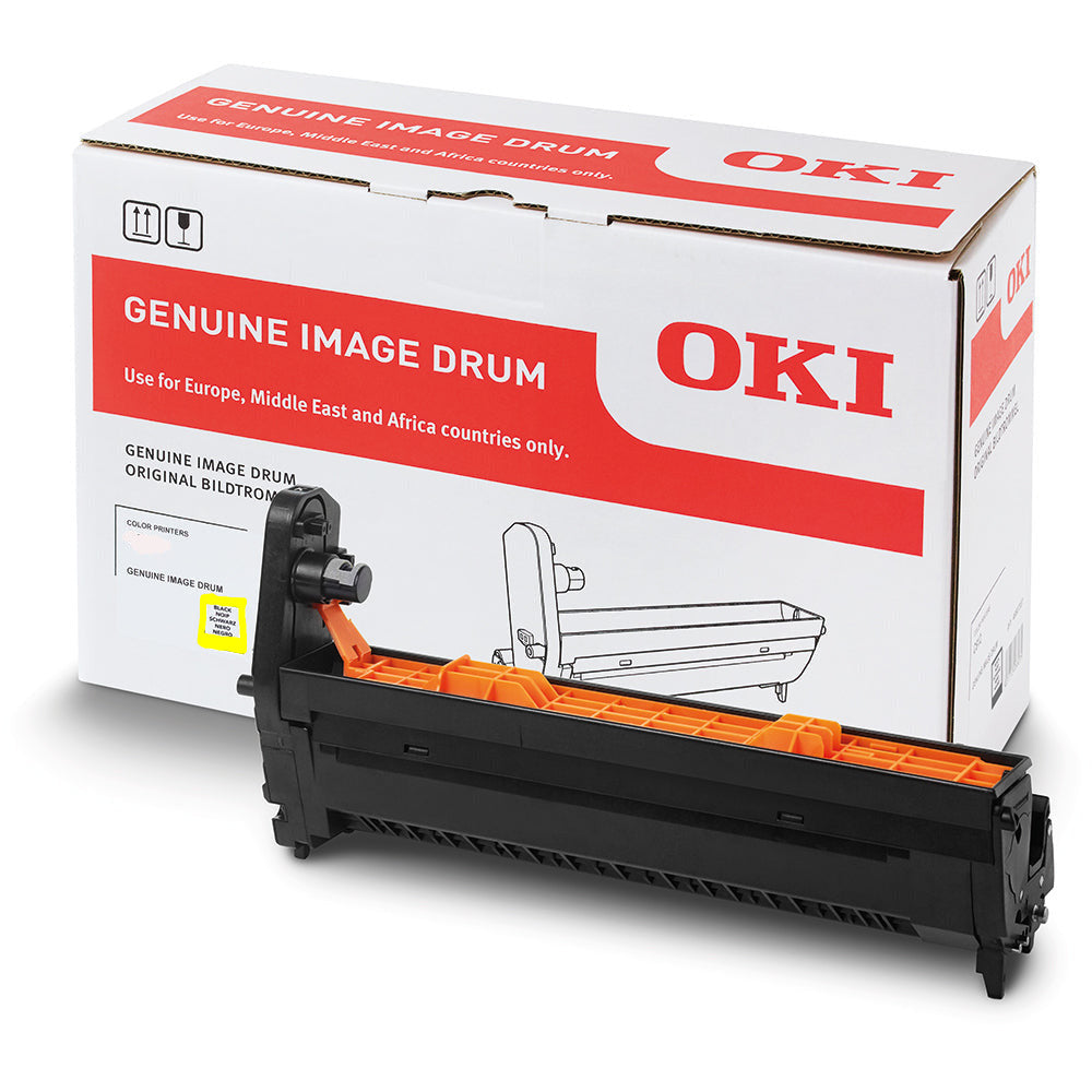 Genuine OKI 46507321 EP Yellow Drum Cartridge for ES6412 (30K)