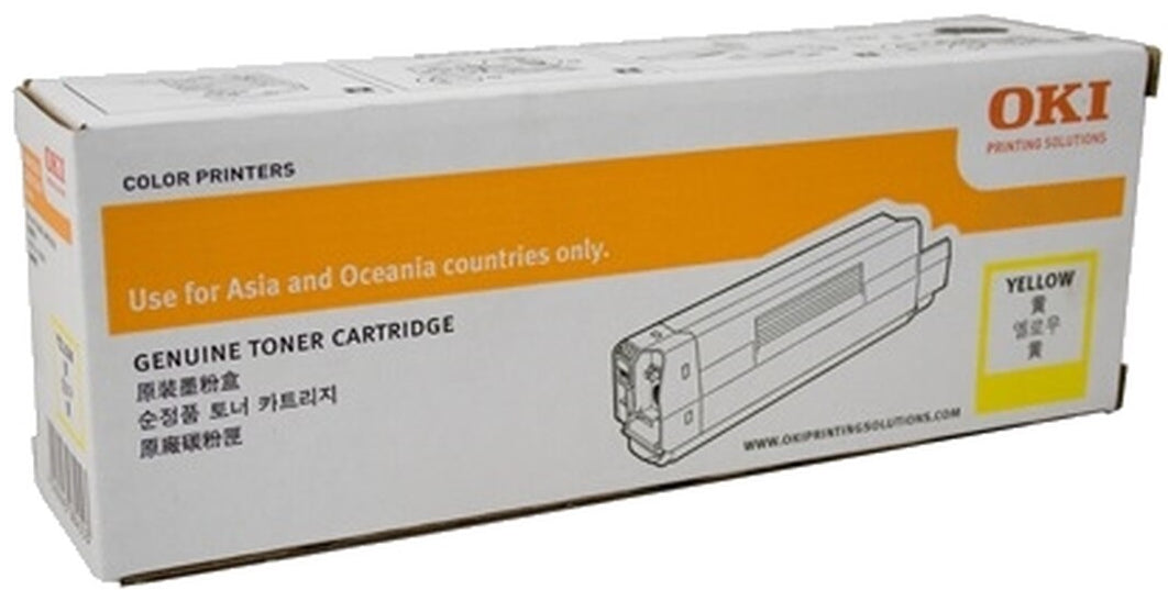*SALE* Genuine OKI C712n/C712dn Yellow Toner Cartridge 46507609 (11.5K)