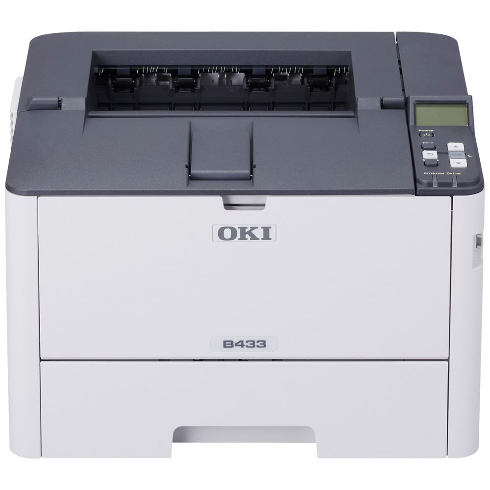 OKI B433DNW A4 Mono Laser LED Wireless Network Printer+Duplex 40PPM 45830222