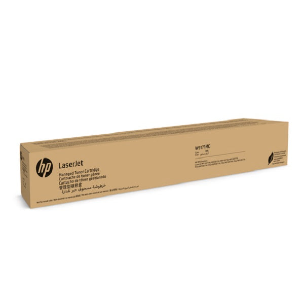 Genuine HP W9171MC CYAN Toner Cartridge for Color LaserJet Managed MFP E877dn E87750 (45K)