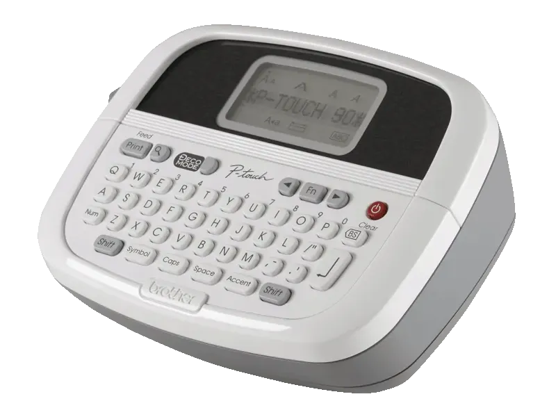 Brother PT-90 Handheld P-Touch Labeller 9mm/12mm Non-Laminated Labels