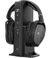 Brand new Sennheiser RS 165 2.4GHz Wireless Headphone System with Bass Boost – Over-Ear Home Entertainment Headphones