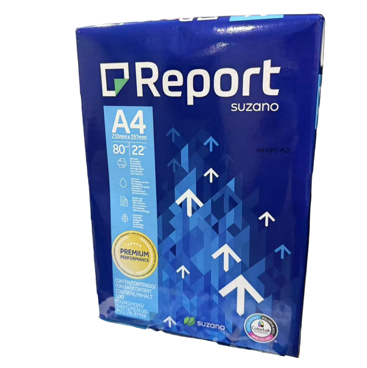 5x Reams Report A4 Copy Paper (2500 Sheets) 80GSM - 161CIE -FSC Certified