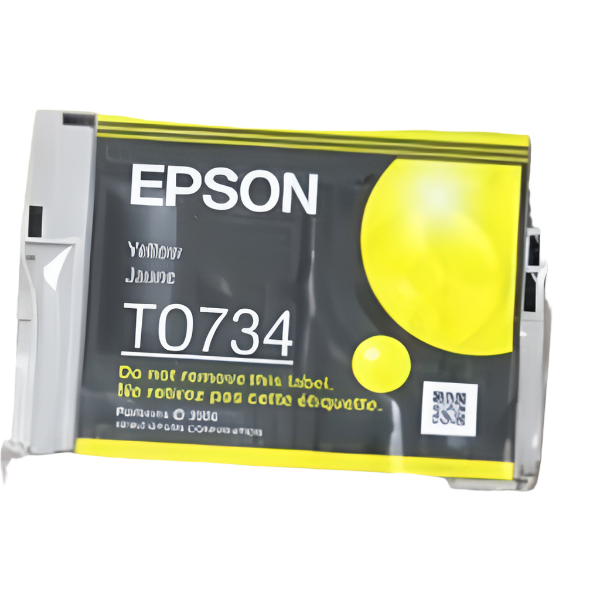 Genuine Epson T0734 T1053 73N Yellow Ink Cartridge C13T105492
