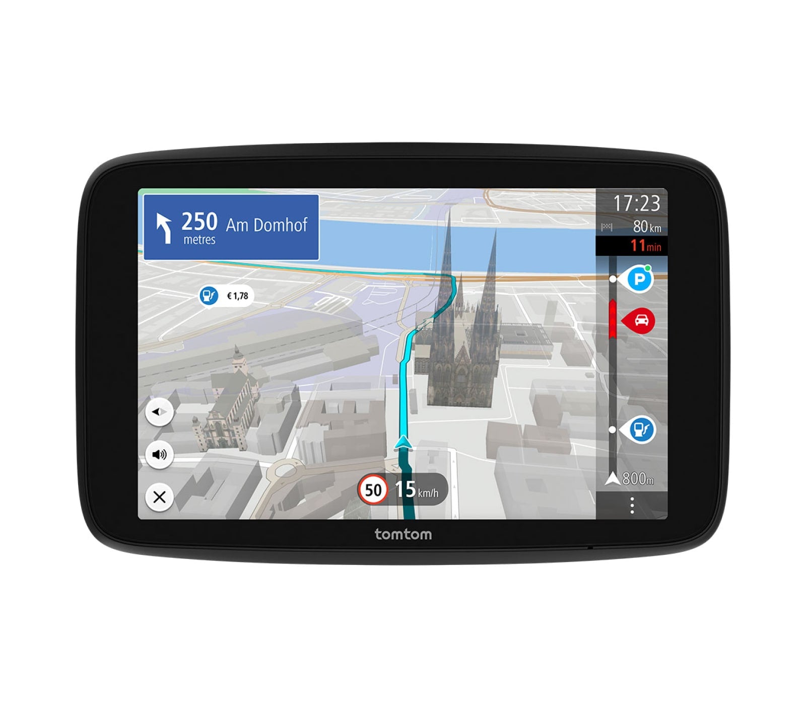 TomTom GO Navigator 2nd Generation 6" Car Navigation (AU MAP, Wi-Fi Updates, Unique Magnetic Holder)