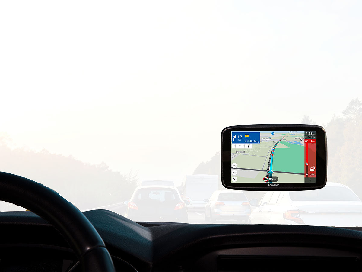 TomTom GO Navigator 2nd Generation 6" Car Navigation (AU MAP, Wi-Fi Updates, Unique Magnetic Holder)