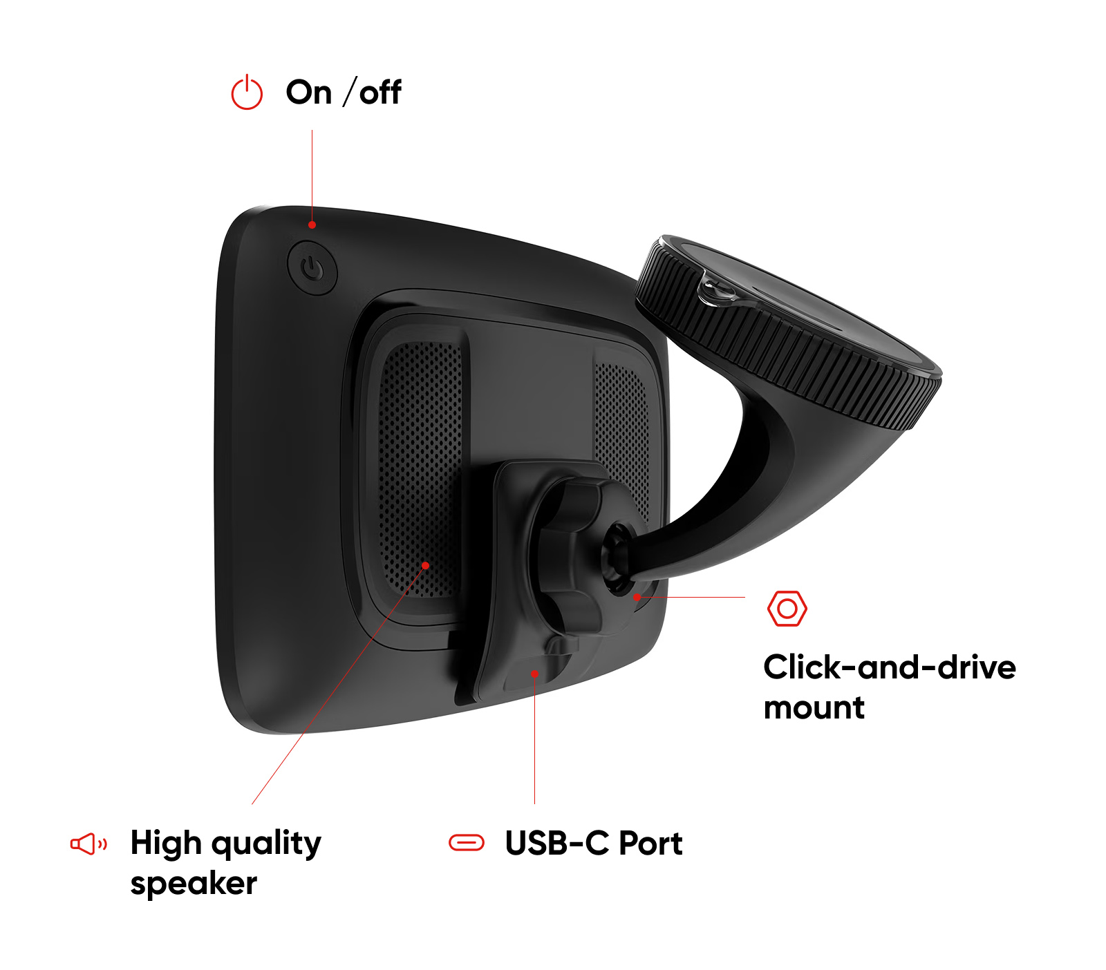 TomTom GO Navigator 2nd Generation 6" Car Navigation (AU MAP, Wi-Fi Updates, Unique Magnetic Holder)