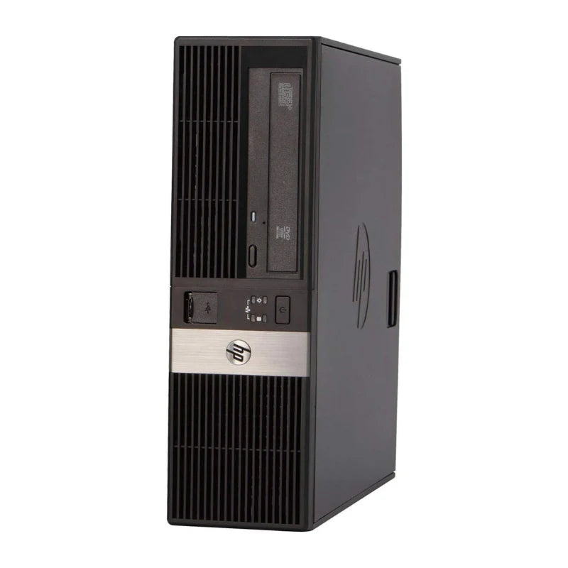 HP RP5800 Desktop PC Intel Core i5-2400 8GB RAM 256GB SSD Windows 11 Home Retail POS BZ776AV