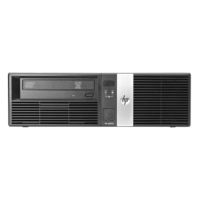 HP RP5800 Desktop PC Intel Core i5-2400 8GB RAM 256GB SSD Windows 11 Home Retail POS BZ776AV