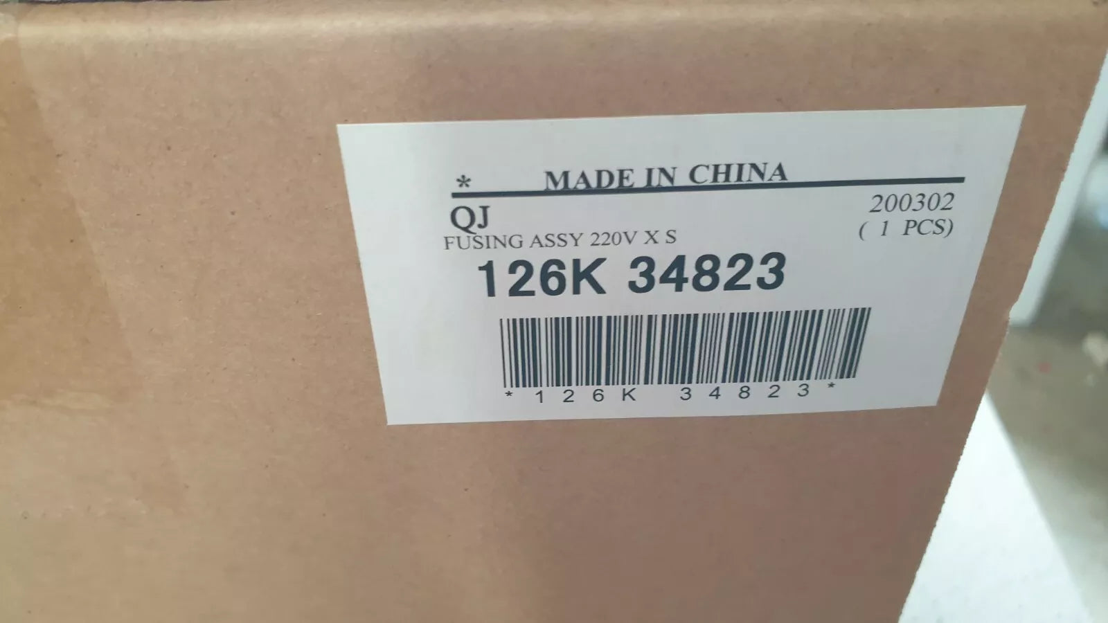 Genuine Fuji Xerox EC102822 126K34824 EL500270 Fuser Unit 220V for Docuprint CM415AP ApeosPort-V 3320 (30K)