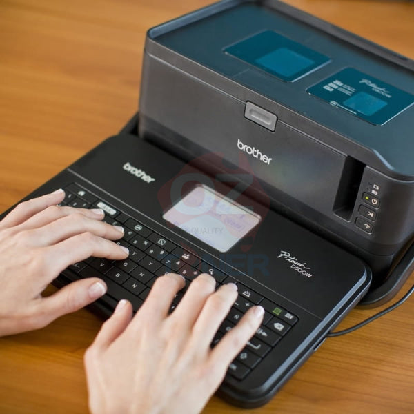 Brother P-Touch Pt-D800W Wireless Portable Label Printer Thermal Desktop Labeller 3.5-36Mm