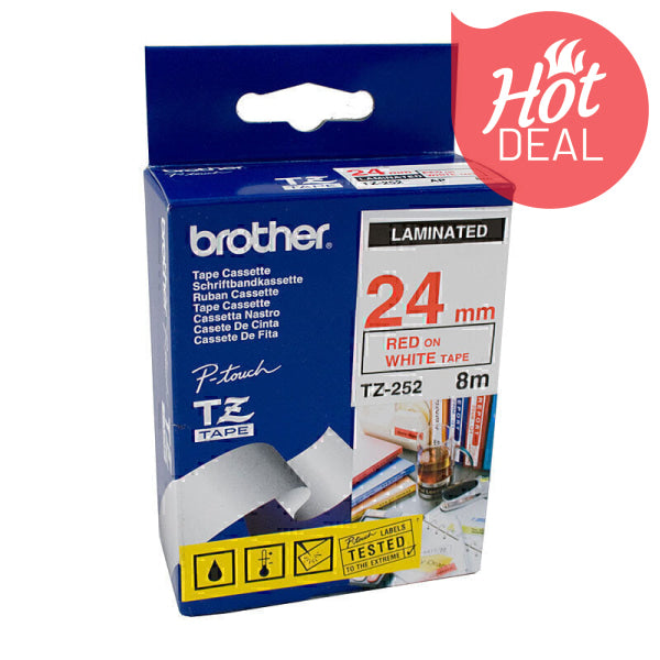 Brother TZe252 Labelling Tape TZe-252