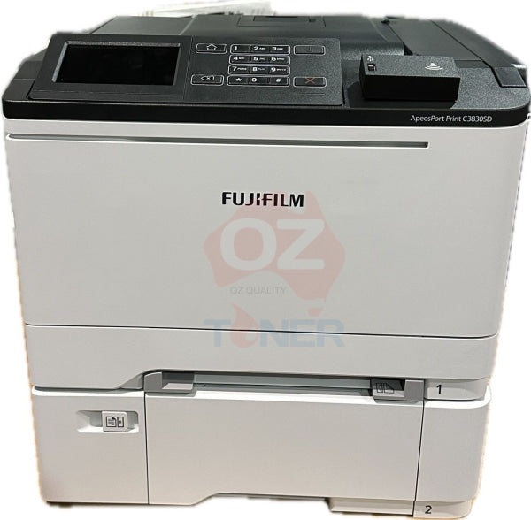 Bundle: Fujifilm Apeosport Print C3830Sd A4 Colour Laser Printer + Bonus:550X Sheets Paper Tray