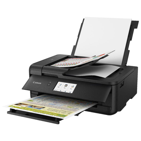 Canon Pixma Home Ts9560 A3 Color Multifunction Wi-Fi Printer (Black) Inkjet Multi Function