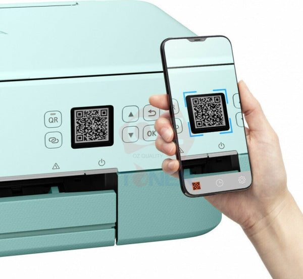 Canon Pixma Ts5353A A4 Inkjet Multifunction Printer + Wi-Fi (Color: Green) - Rare For Collection