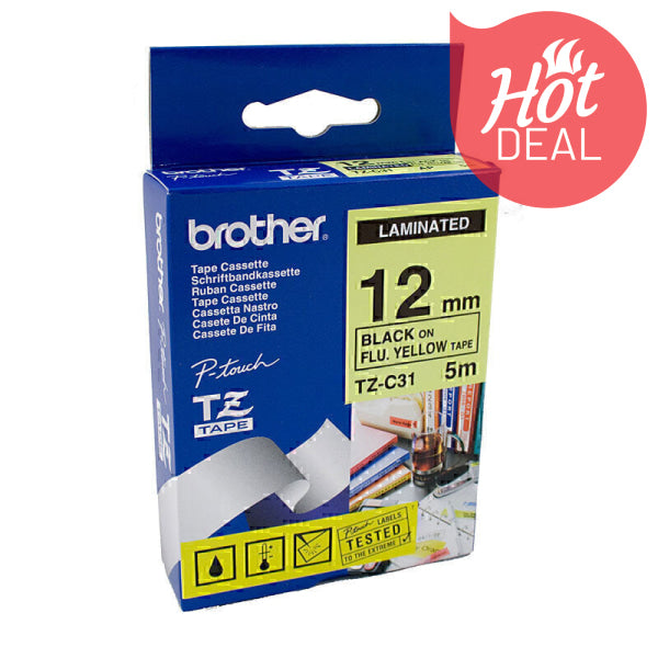 Brother TZeC31 Labelling Tape TZe-C31