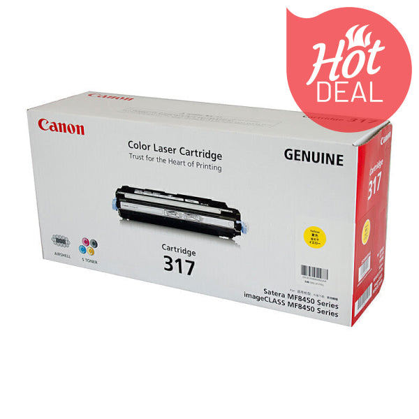 Canon CART317 Yellow Toner CART317Y