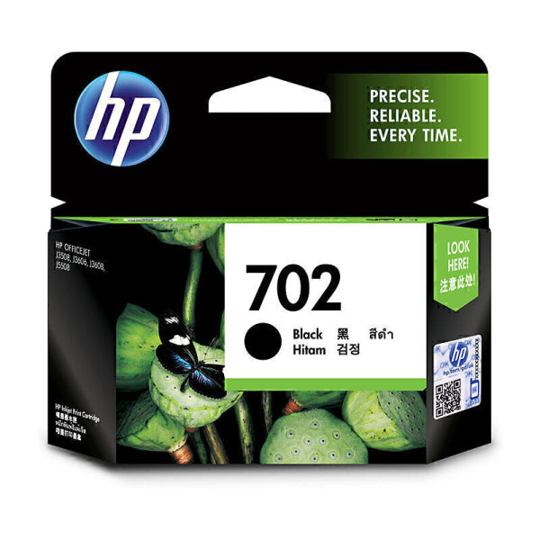 HP#702 Blk Ink Cart CC660AA CC660AA