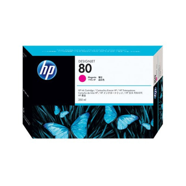 HP 80 MAGENTA INK 350 ML C4847A FOR DJ 1000 C4847A