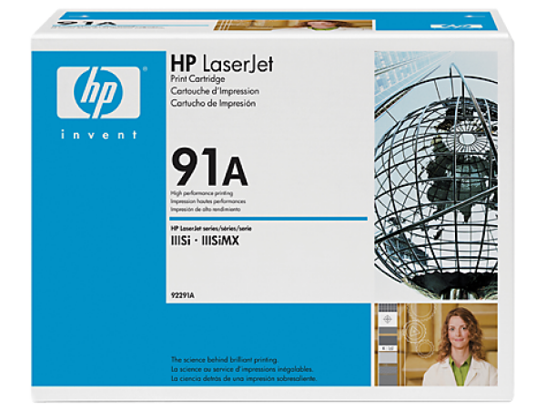 *Clear!* Genuine Hp 92291A Black High Yield Toner Cartridge (10.5K Yield) -