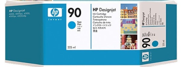 1 X Genuine Hp 90 Cyan Ink Cartridge C5060A -