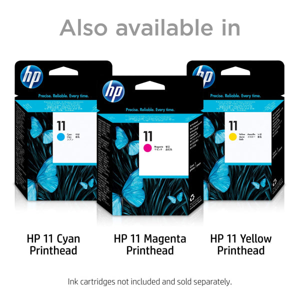 *Clearance!* Hp Genuine #11 C/M/Y Printhead (Set Of 3X) Factory Sealed But No Retail Box