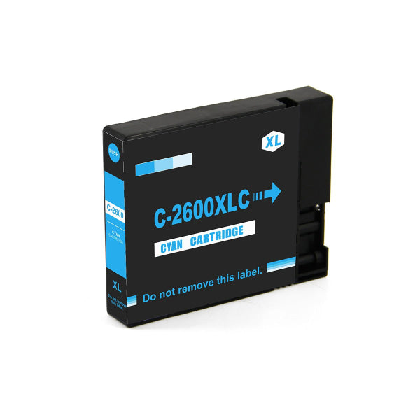 Canon Pgi 2600Cxl High Yield Cyan Compatible Inkjet Cartridge - Ink