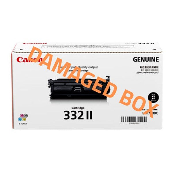 CART332BK BLK CARTRIDGE FOR LBP7780CX DAMAGED CARTON CART332BK-RET