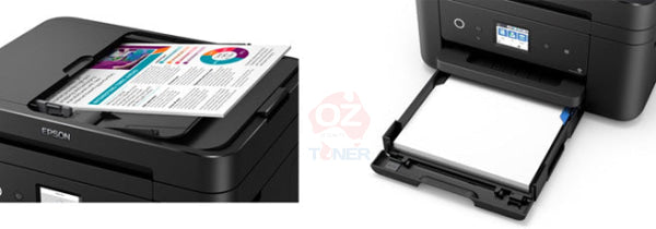 Epson Workforce Wf-2860 A4 4-In-1 Multifunction Printer+Wi-Fi+Fax #202 Ink Set P/n:c11Cg28501 Wf2860