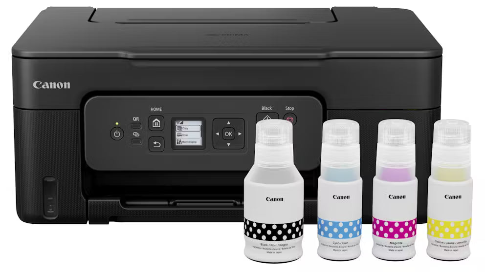 Canon PIXMA G3680 3-in-1 A4 MegaTank Colour Ink Tank Multi-Function Printer+GI61 Ink Bottle