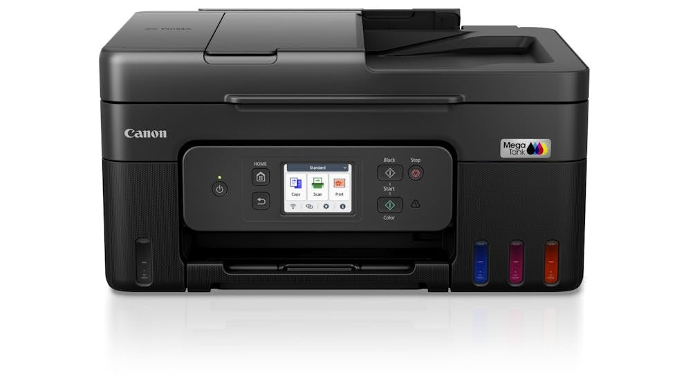 Canon PIXMA G4680 MegaTank 4-in-1 Duplex Multifunction Printer+ADF+GI61 Ink+2.7" Colour Touchscreen