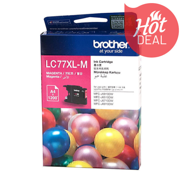 Brother LC77XL Mag Ink Cart LC-77XLM