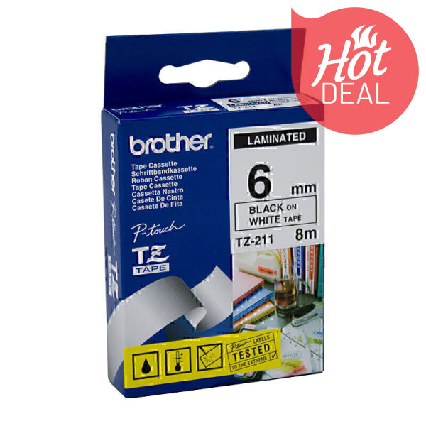 Brother TZe211 Labelling Tape TZe-211