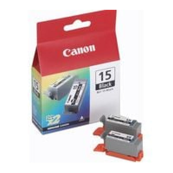 1 X Genuine Canon Bci-15Bk Black Ink Cartridge -