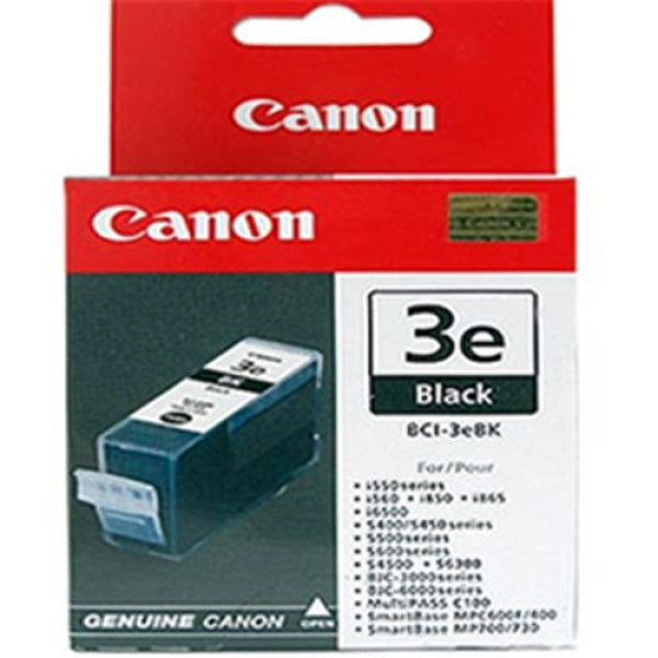 BLK INK; BJC3000/6000/S400 /4500/450 BCI3EBK