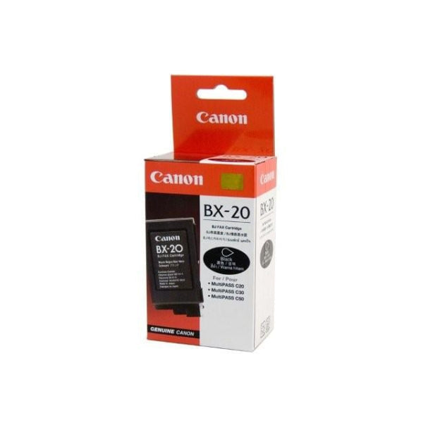 1 X Genuine Canon Bx-20 Black Ink Cartridge -