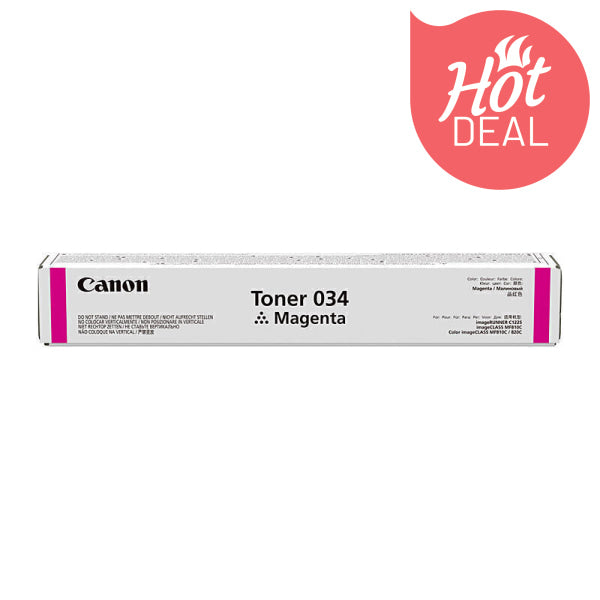 Canon CART034 Magenta Toner CART034M