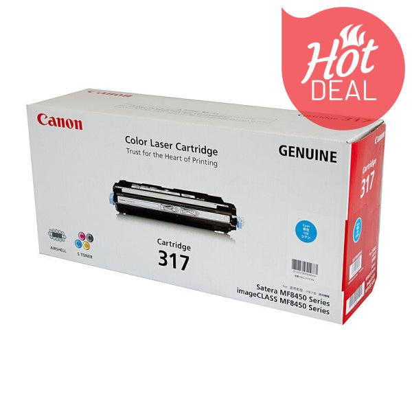 Canon CART317 Cyan Toner CART317C