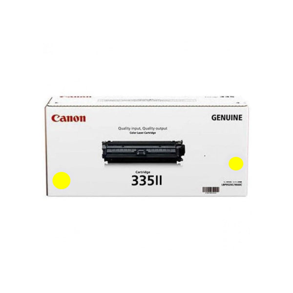 Genuine Canon CART335II Yellow High Yield Toner Cartridge for LBP841cdn LBP843cx