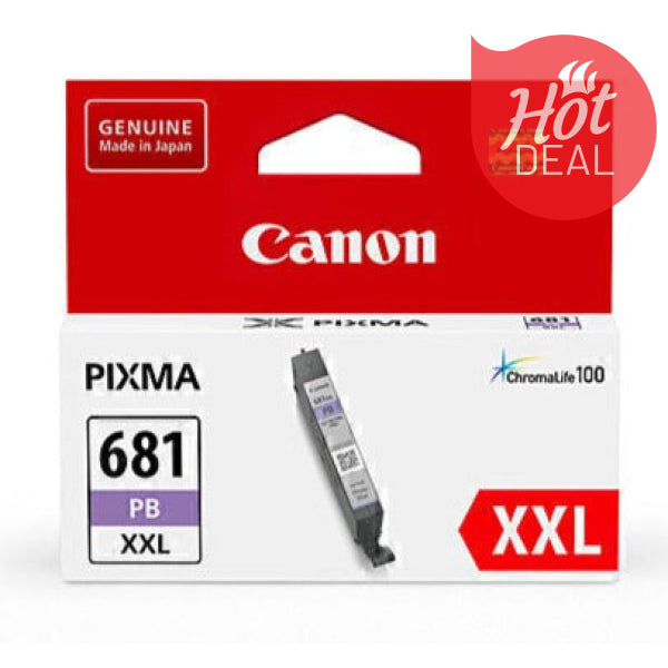 Genuine Canon CLI681XXL Photo Blue Extra High Yield Ink Cartridge CLI681XXLPB