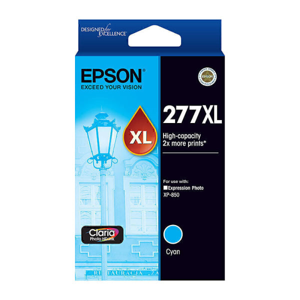 Epson 277XL Cyan Ink Cart C13T278292