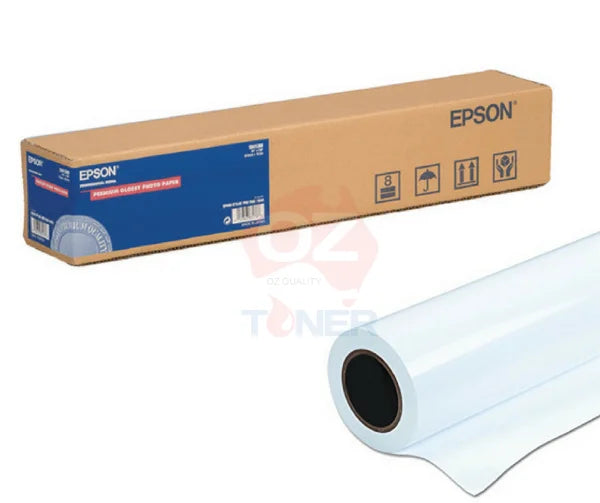 Genuine Epson S041393 A1 Premium Semigloss Photo Inkjet Paper Roll 165Gsm For