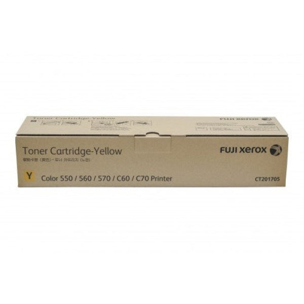 FUJI XEROX DCC550/560 YELLOW TONER CT201705