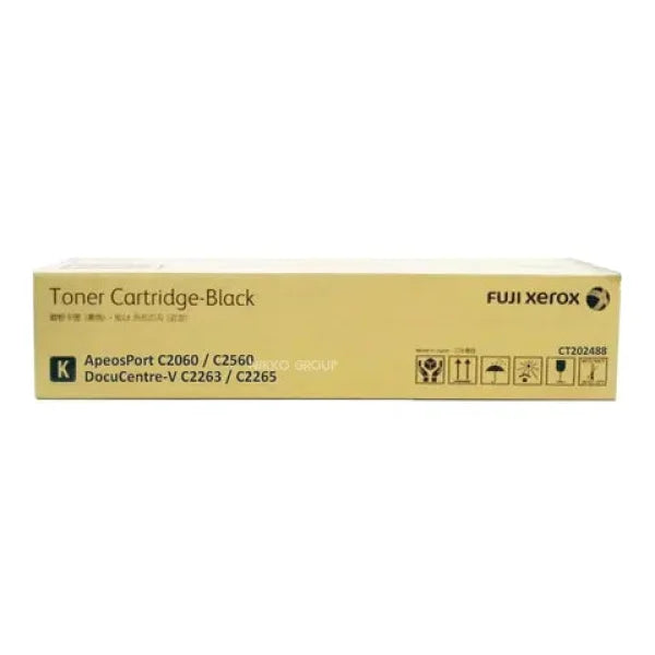 Genuine Fuji Xerox Ct202488 Black Toner For Docucentre V C2260/C2263/C2265/Apeos C2060/C2560/C3060