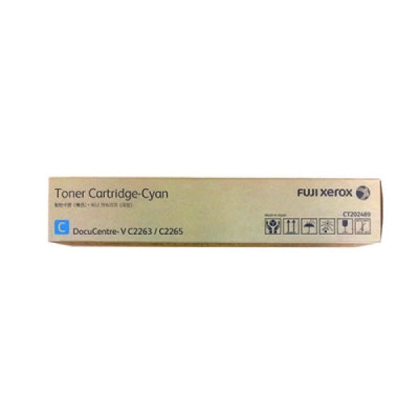 Genuine Fuji Xerox Ct202489 Cyan Toner For Docucentre V2265/V2263/V2260 Apeos C2060/C2560/C3060