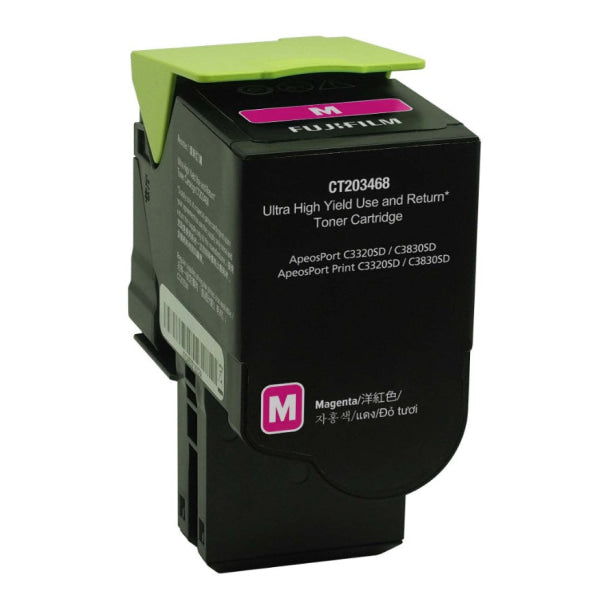 MAGENTA ULTRA HI YLD USE AND R ETURN TONER CART 7K FOR APC383 0 APPC3830 APC3320 APPC3320 CT203468