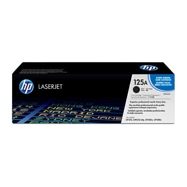 HP #125A Black Toner CB540A CB540A