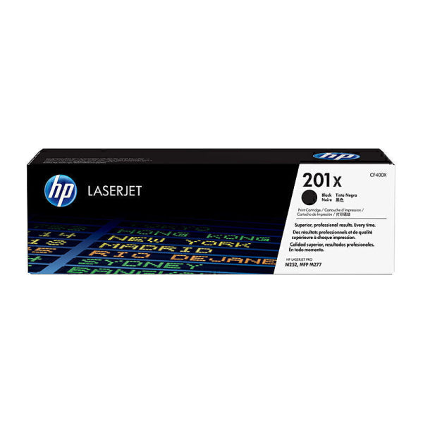 HP #201X Black Toner CF400X CF400X