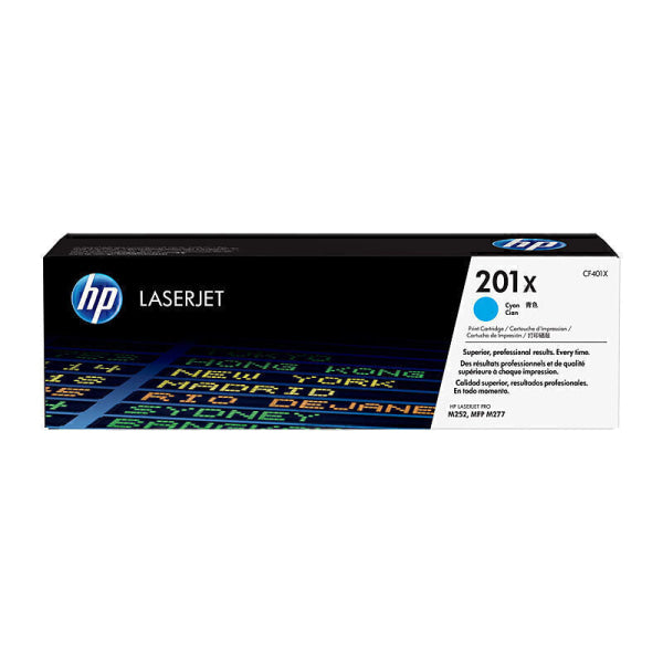 HP #201X Cyan Toner CF401X CF401X