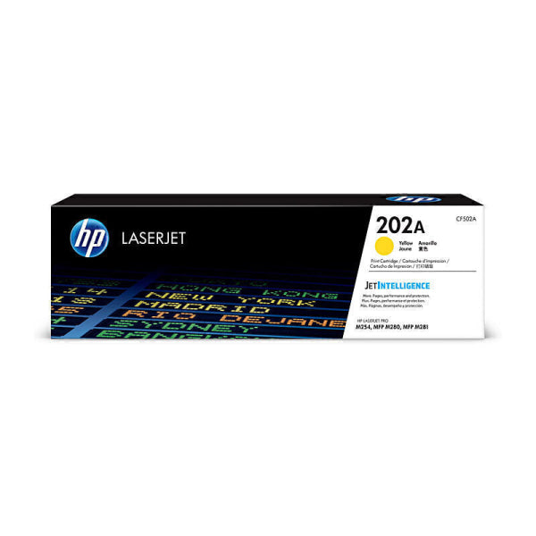 HP #202A Yell Toner CF502A CF502A
